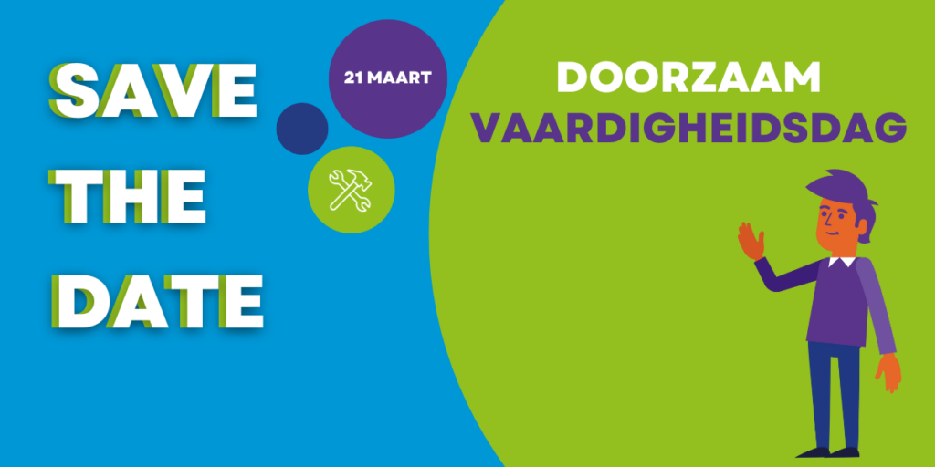 Save the date: Doorzaam Vaardigheidsdag op 21 maart!