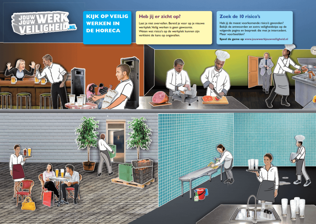 Kijk op veilig werken in de horeca