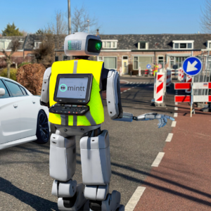 Mintt robot regelt verkeer